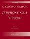 Ralph Vaughan Williams: Symphony No. 4: Orchestra: Study Score