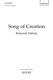 Howard Helvey: Song of Creation: Mixed Choir: Vocal Score