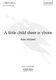 Alan Bullard: A Little Child There Is Born: Mixed Choir: Vocal Score