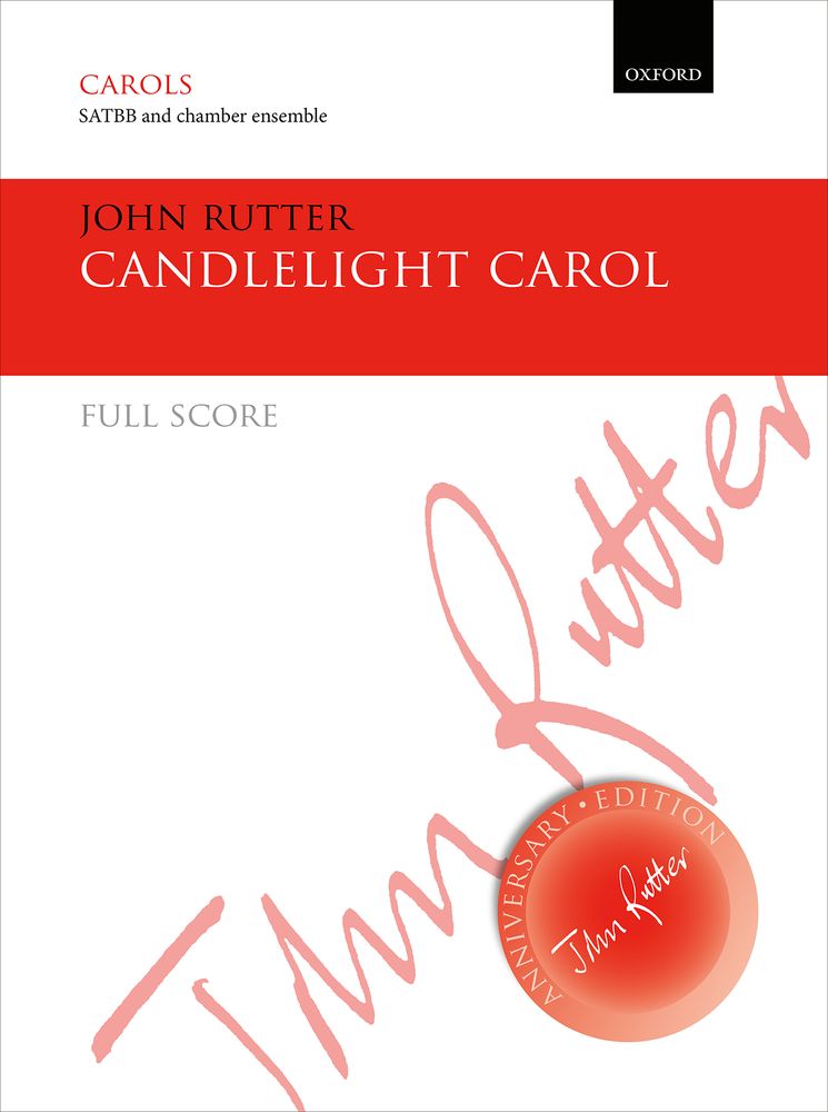 John Rutter: Candelight Carol: Mixed Choir: Score