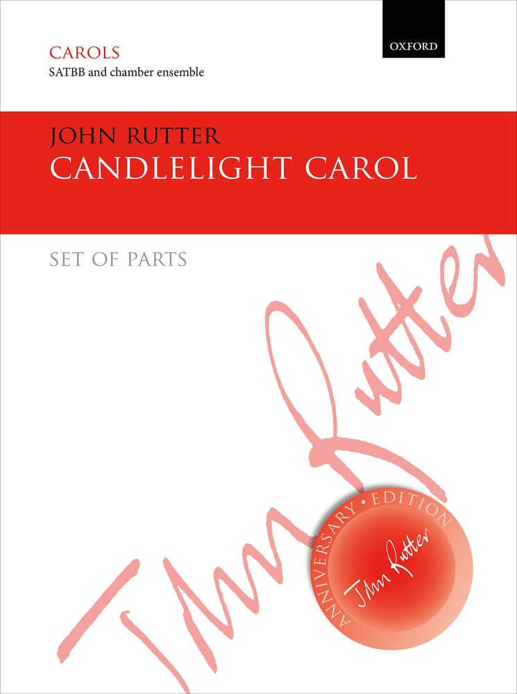 John Rutter: Candelight Carol: Mixed Choir: Parts