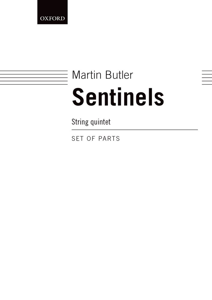 Martin Butler: Sentinels: String Ensemble: Parts
