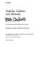 Bob Chilcott: Ophelia  Caliban  And Miranda: Mixed Choir: Part