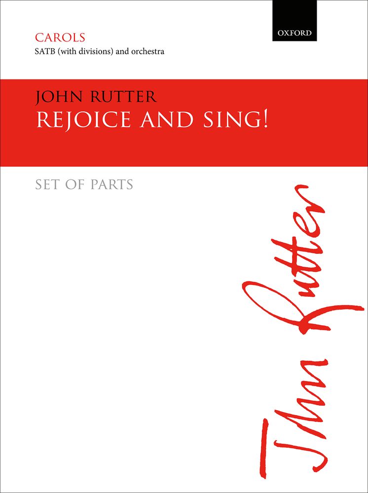 John Rutter: Rejoice And Sing!: Mixed Choir: Parts
