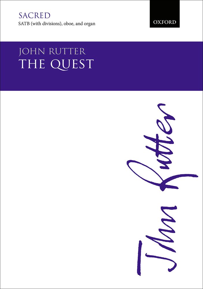 John Rutter: The Quest: SATB: Vocal Score