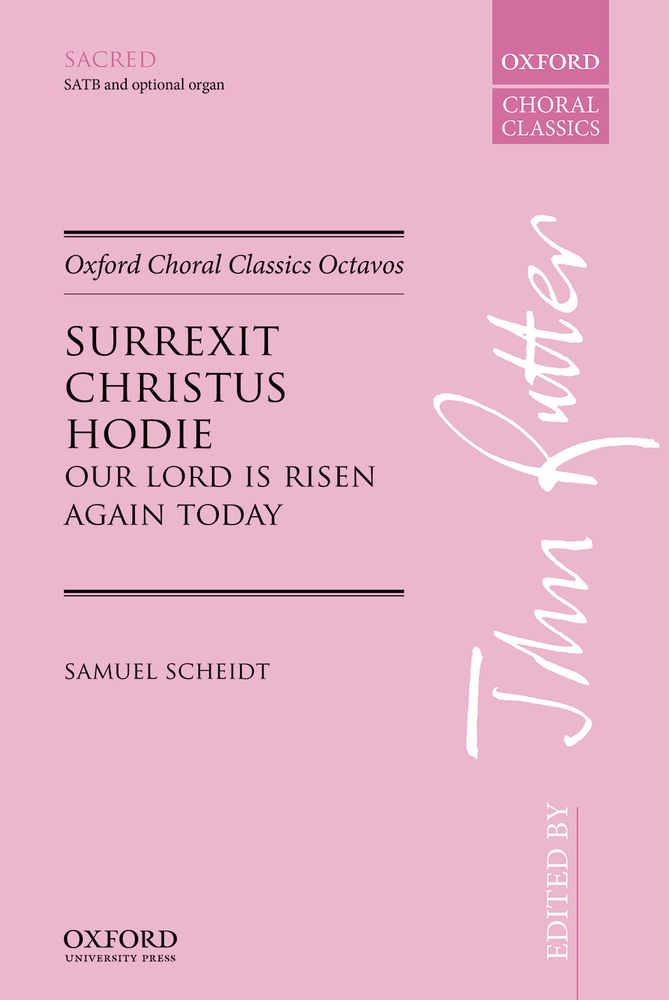 Samuel Scheidt: Surrexit Christus hodie: Mixed Choir: Vocal Score