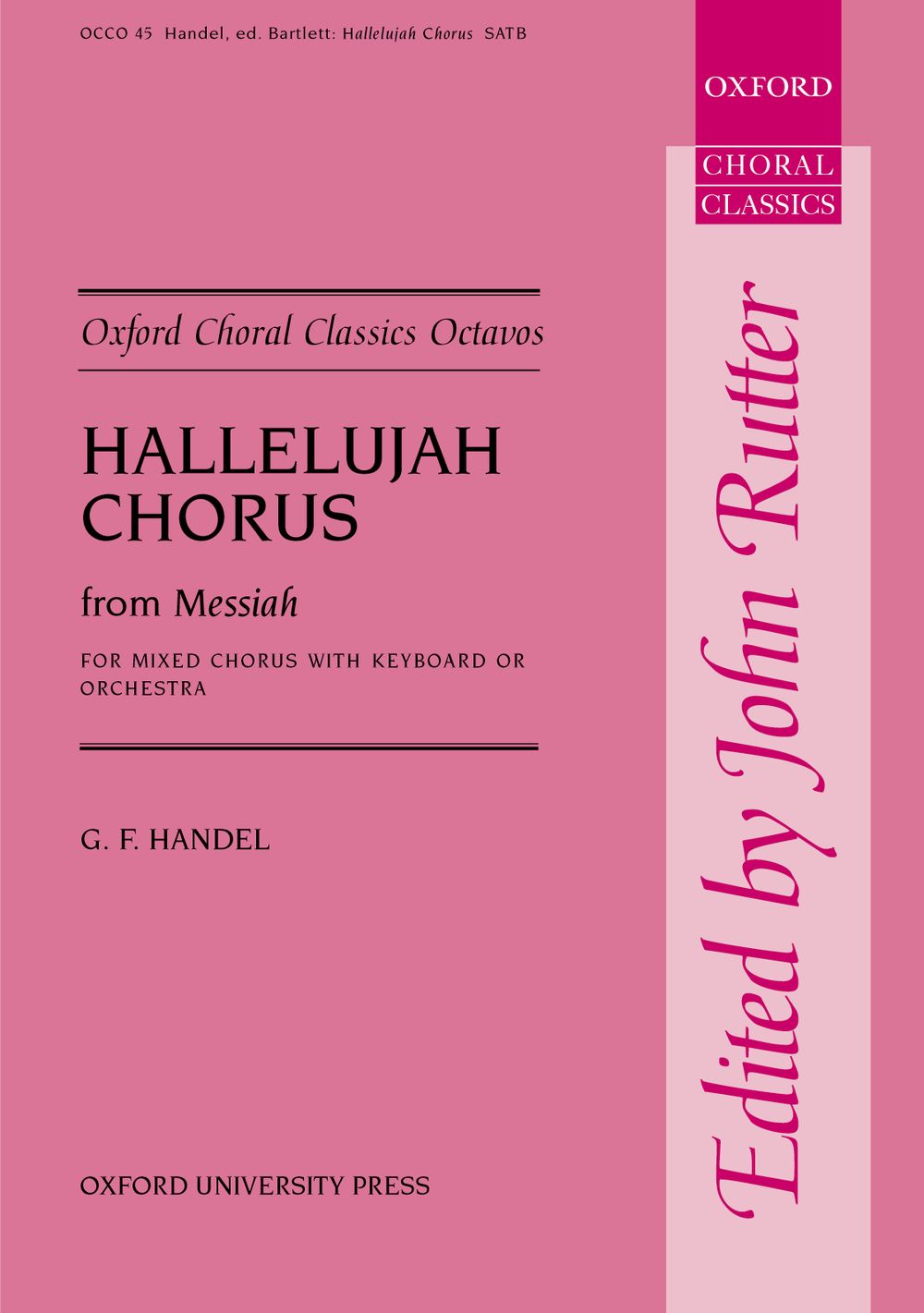 Georg Friedrich Händel: Hallelujah Chorus: Mixed Choir: Vocal Score