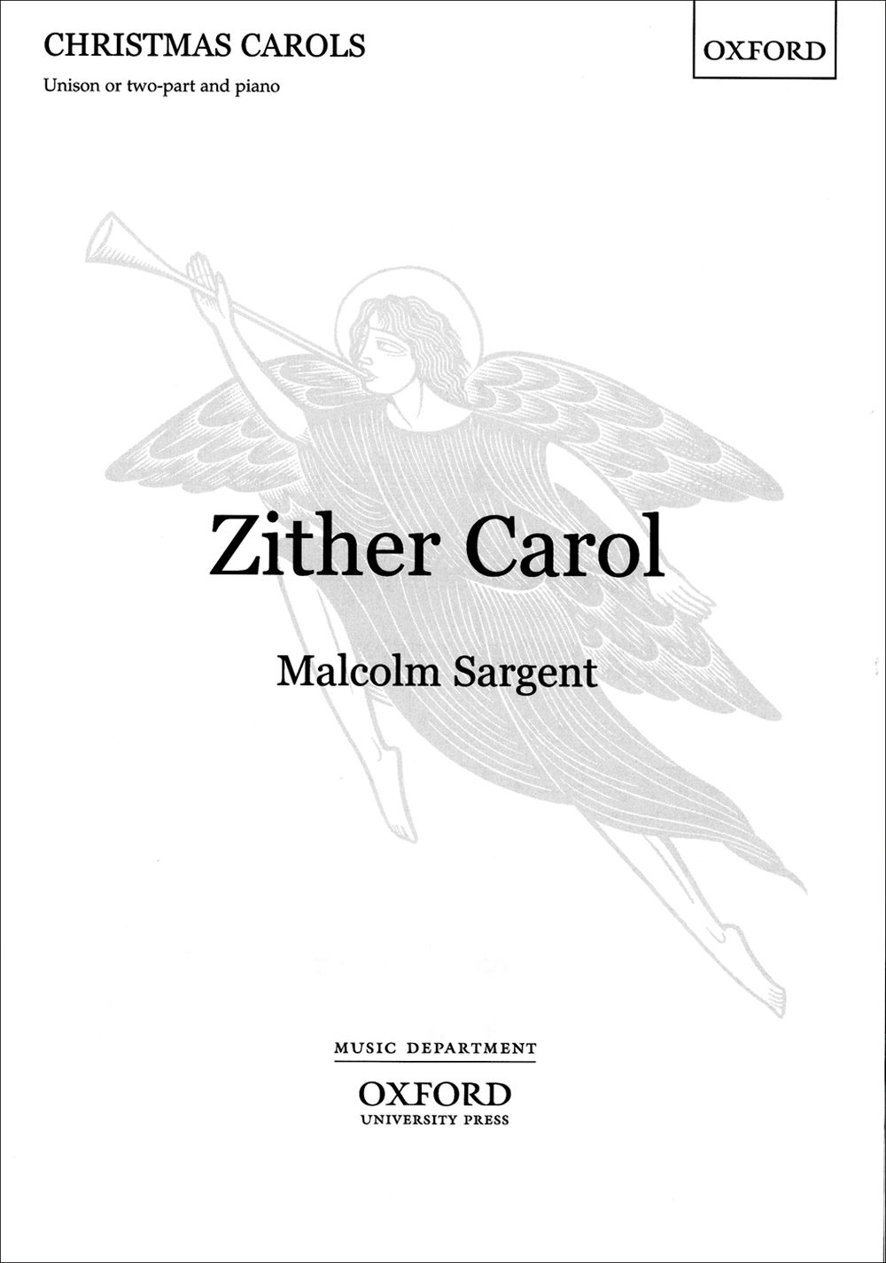 Malcolm Sargent: Zither Carol: Mixed Choir: Vocal Score