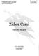 Malcolm Sargent: Zither Carol: Mixed Choir: Vocal Score