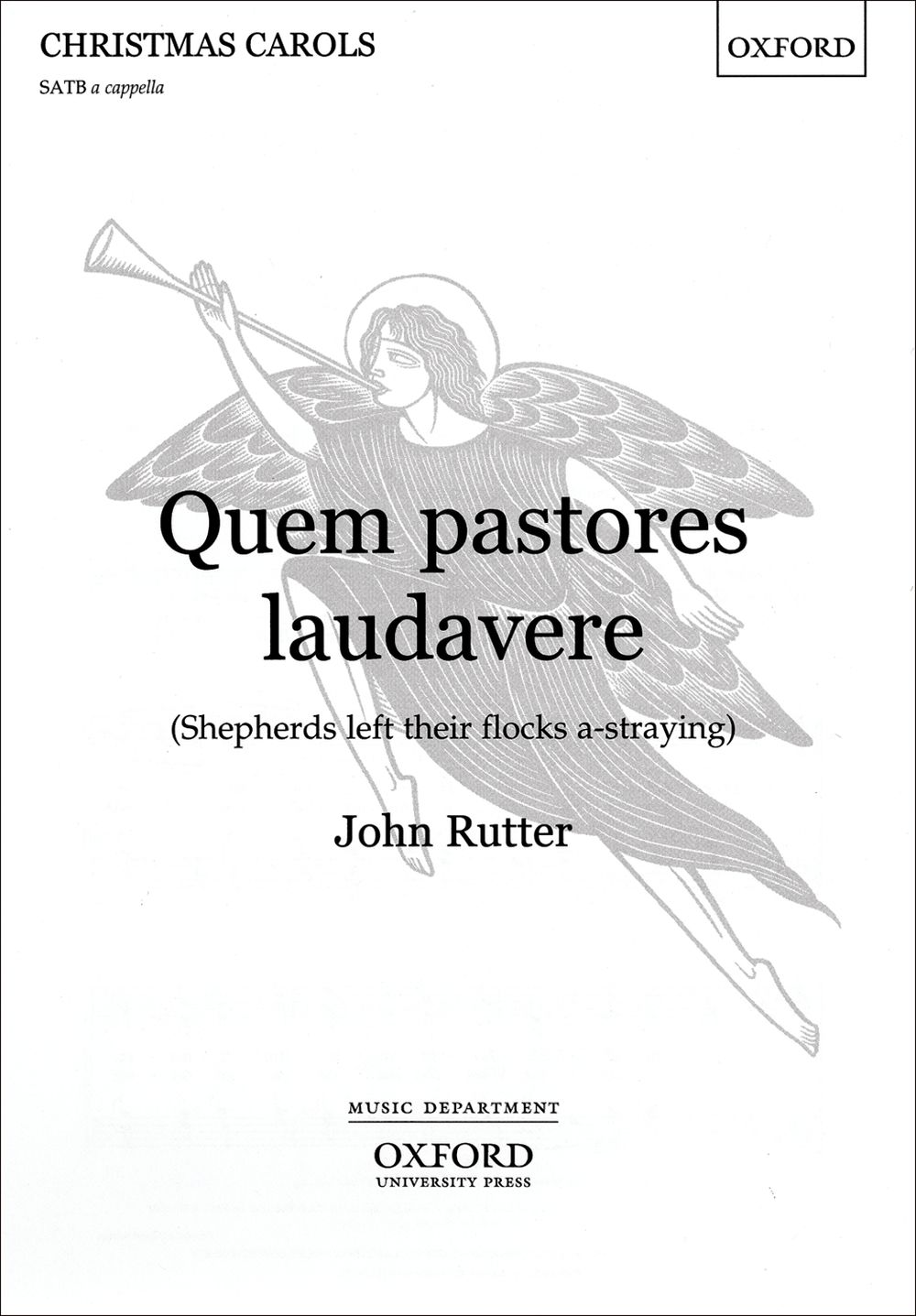 John Rutter: Quem Pastores Laudavere: SATB: Vocal Score
