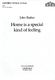 John Rutter: Home Is A Special Kind Of Feeling: Mixed Choir: Vocal Score