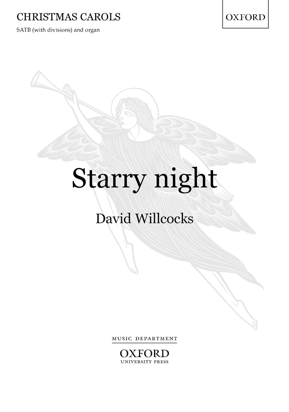 David Willcocks: Starry night: Mixed Choir: Vocal Score