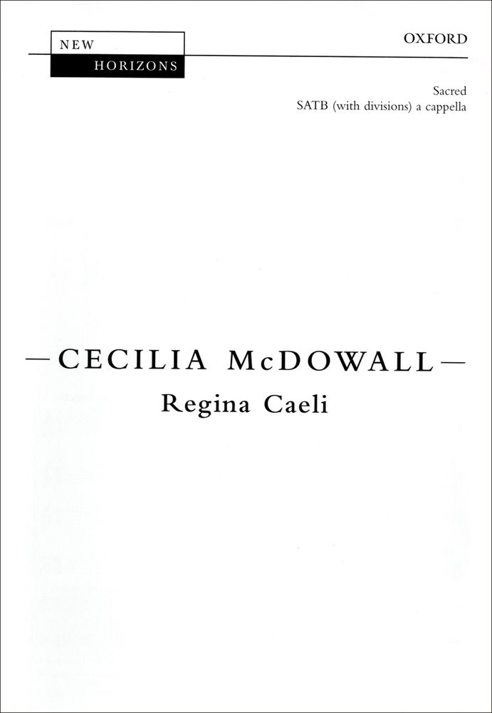 Cecilia McDowall: Regina Caeli: Mixed Choir: Vocal Score
