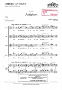 Herbert Howells: Antiphon: Mixed Choir: Vocal Score