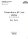 John Rutter: Come Down  O Love Divine: Mixed Choir: Vocal Score