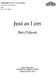 Bob Chilcott: Just As I Am: Mixed Choir: Vocal Score