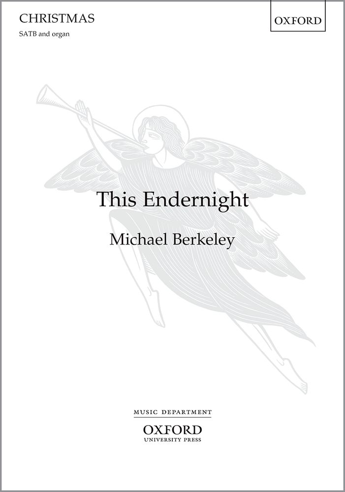 Michael Berkeley: This Endernight: Mixed Choir: Vocal Score