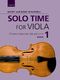 Kathy Blackwell David Blackwell: Solo Time for Viola Book 1: Viola: Instrumental