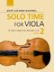 Kathy Blackwell David Blackwell: Solo Time for Viola Book 2: Viola: Instrumental
