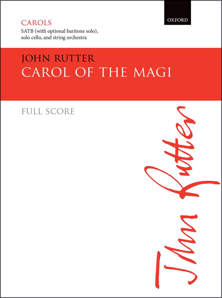 John Rutter: Carol Of The Magi: Mixed Choir: Score