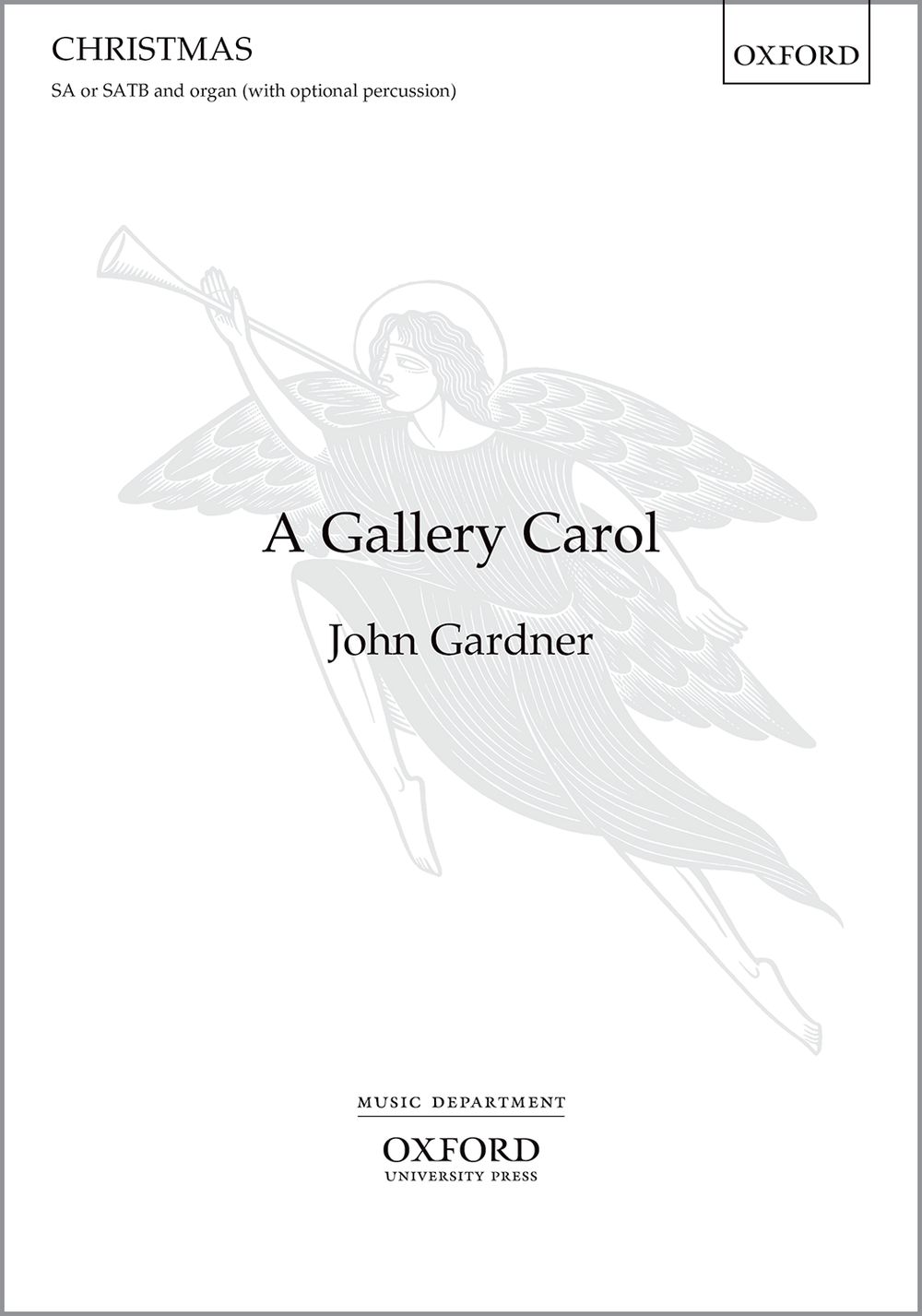 John Gardner: A Gallery Carol: Mixed Choir: Vocal Score