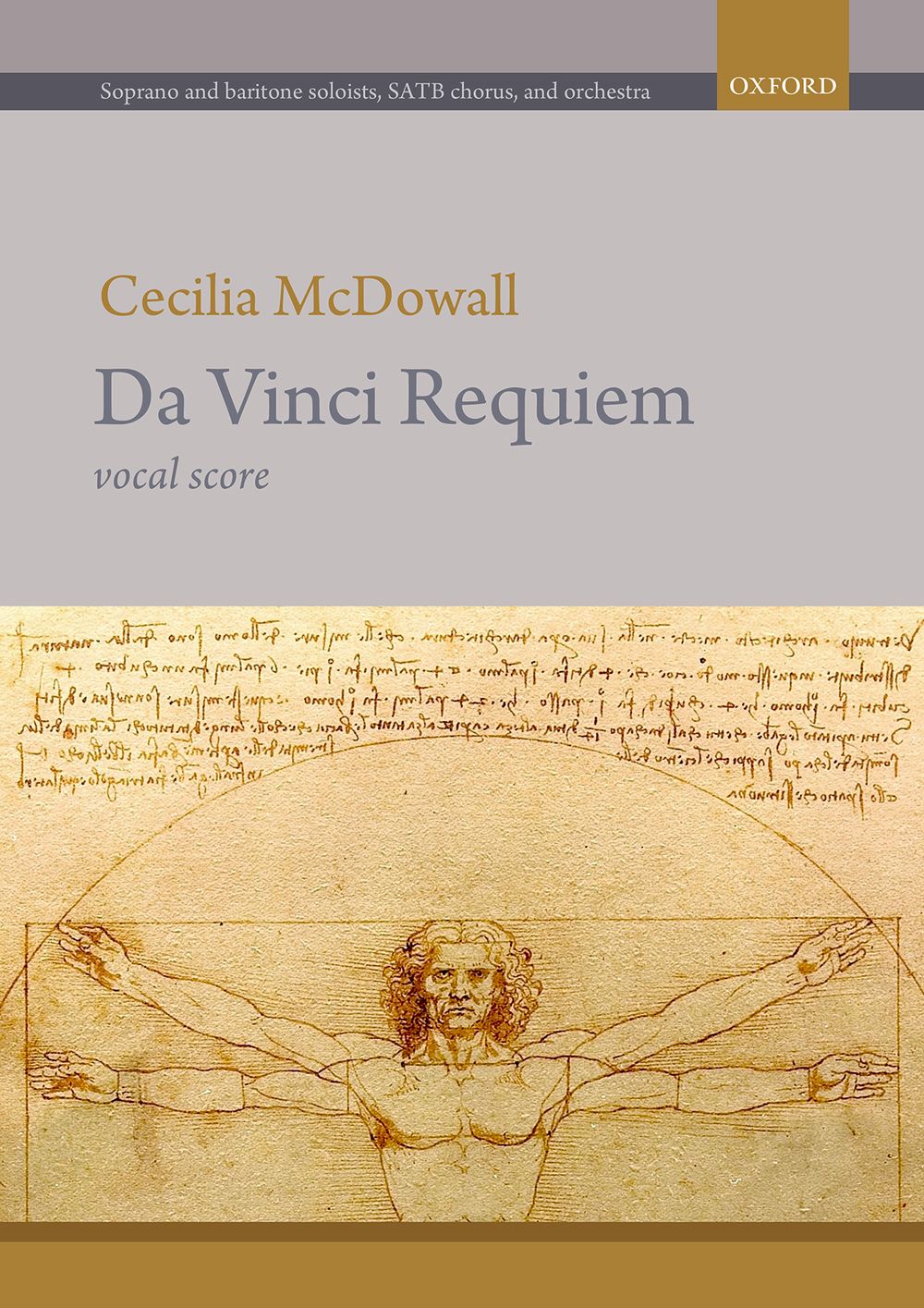 Cecilia McDowall: Da Vinci Requiem: SATB: Vocal Score