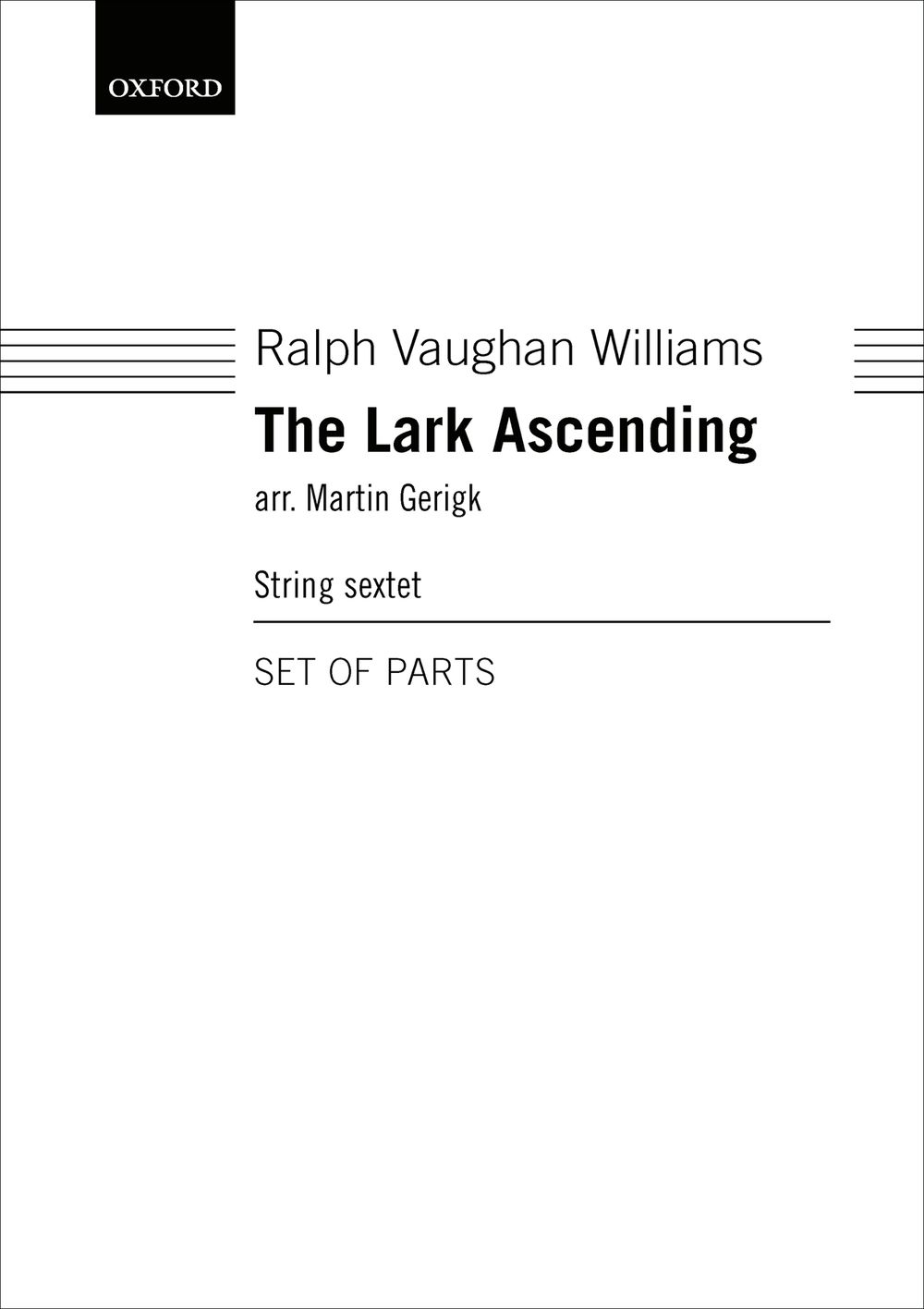 Ralph Vaughan Williams: The Lark Ascending: Parts