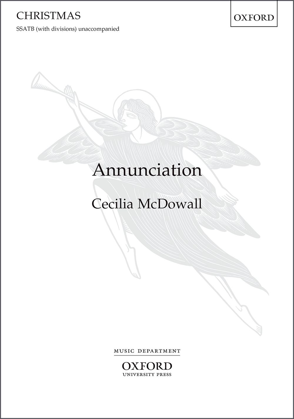 Cecilia McDowall: Annunciation: SATB: Vocal Score
