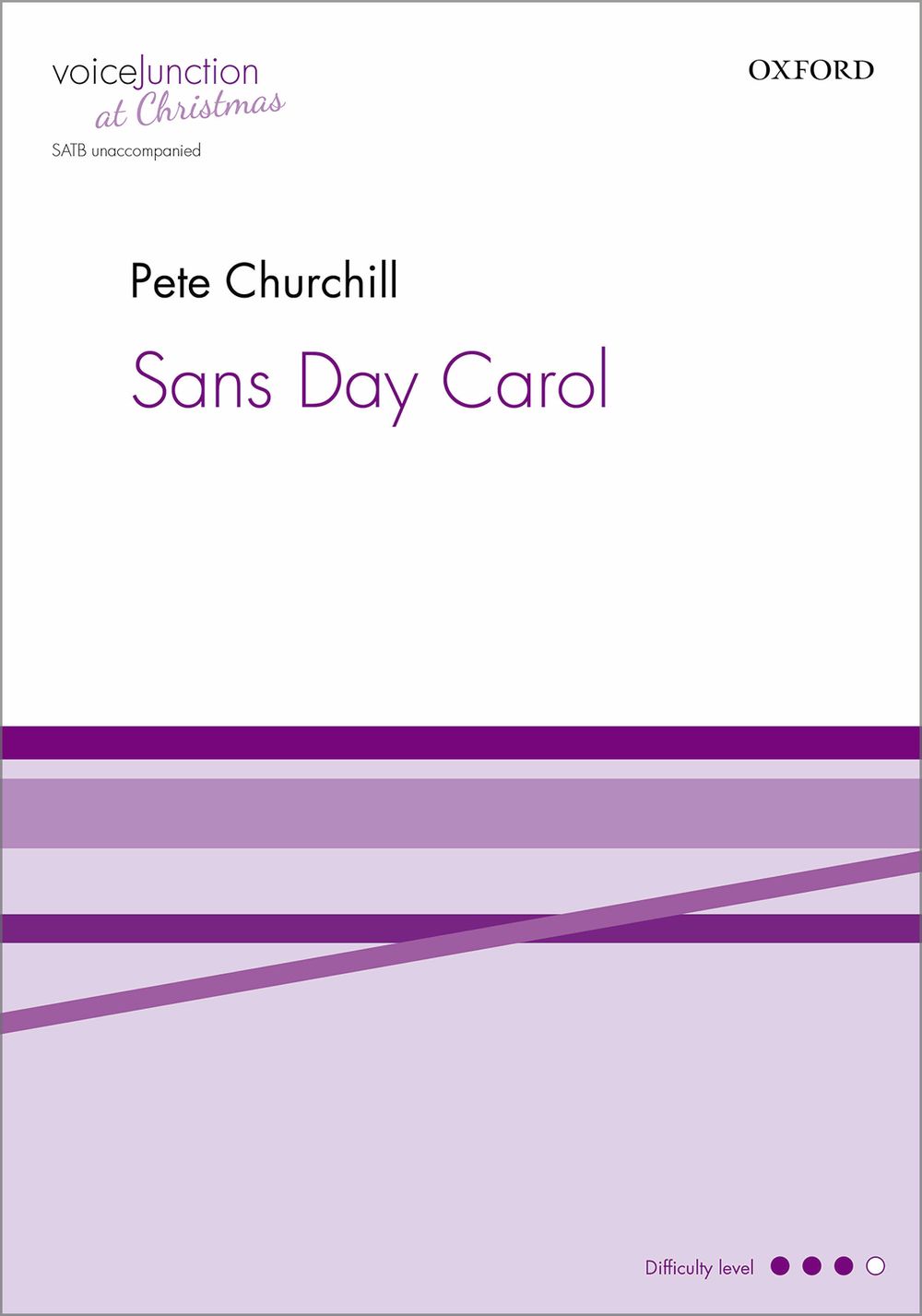 Pete Churchill: Sans Day Carol: Vocal Score