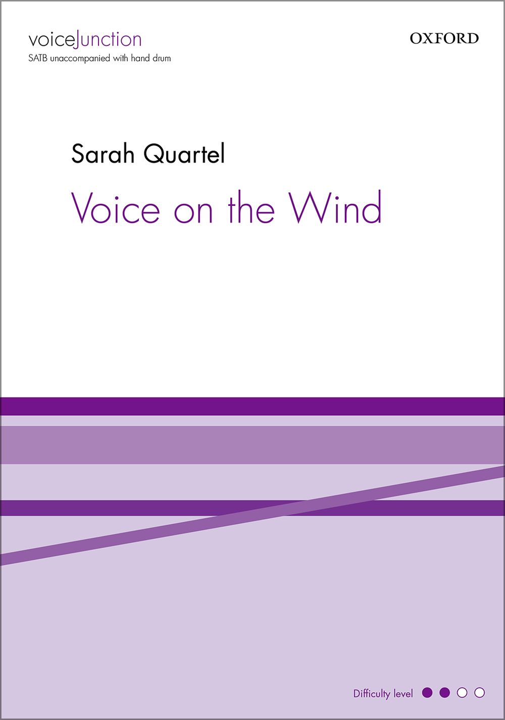 Sarah Quartel: Voice on the Wind: SATB: Vocal Score