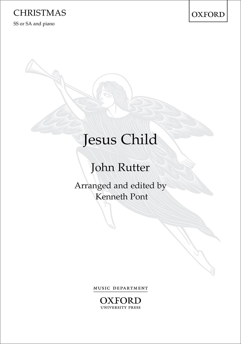 John Rutter: Jesus Child: 2-Part Choir: Vocal Score