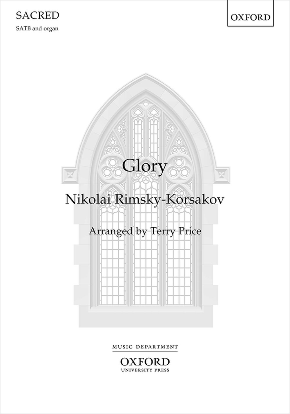 Nikolai Rimsky-Korsakov: Glory: Mixed Choir: Vocal Score