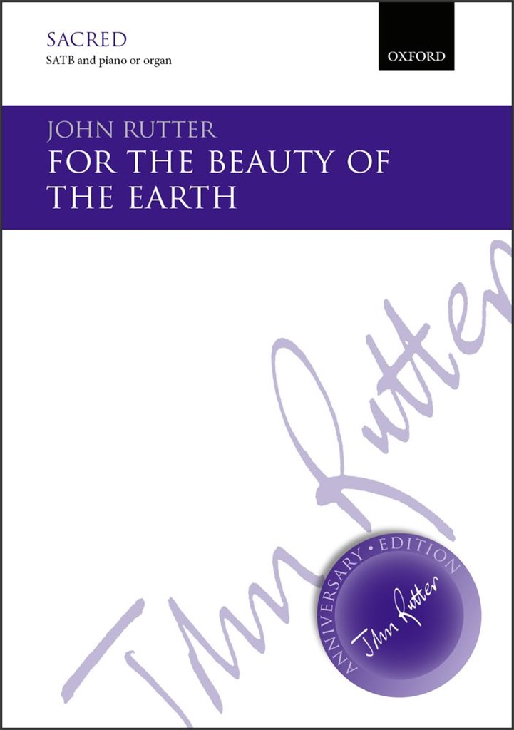 For the beauty of the earth: Mixed Choir and Accomp.: Score & Parts