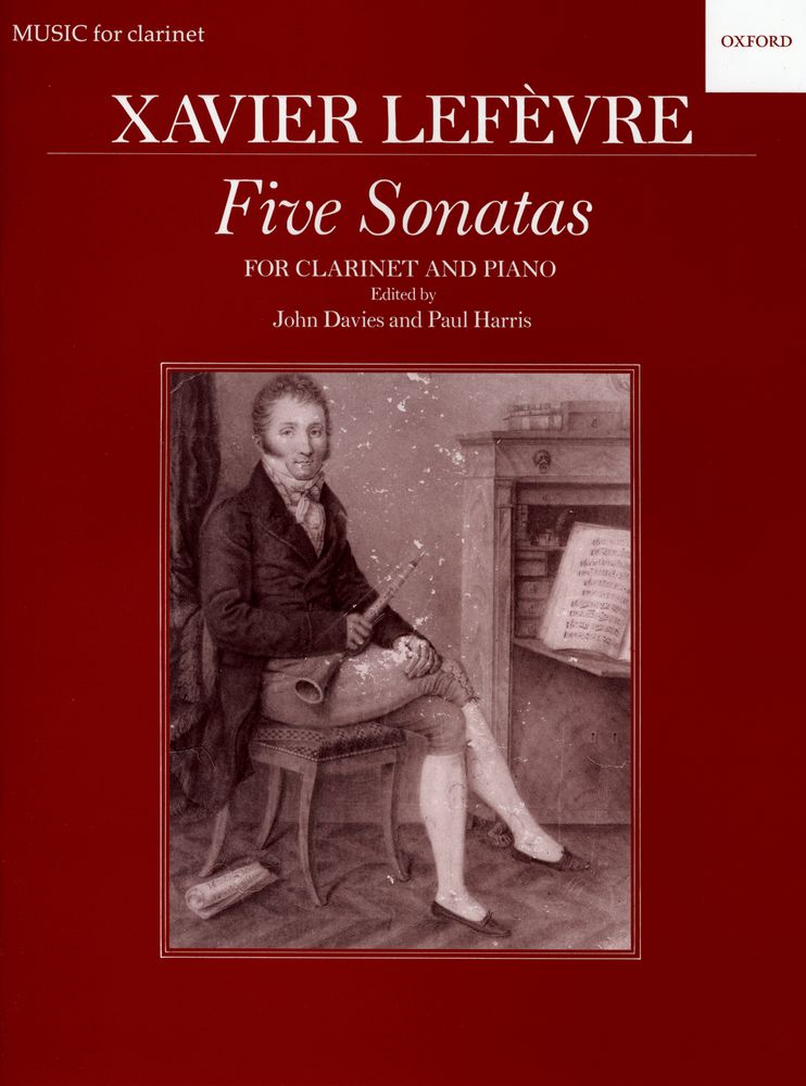 Lefevre: Five Sonatas For Clarinet And Piano: Clarinet: Instrumental Album