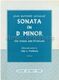 Jean-Baptiste Senaill: Sonata In D Minor No. 4: Violin & Piano: Instrumental