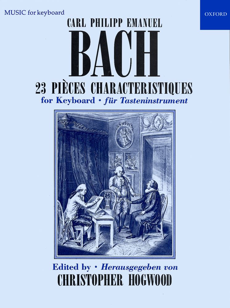 Carl Philipp Emanuel Bach: 23 Pieces characteristiques: Piano: Instrumental