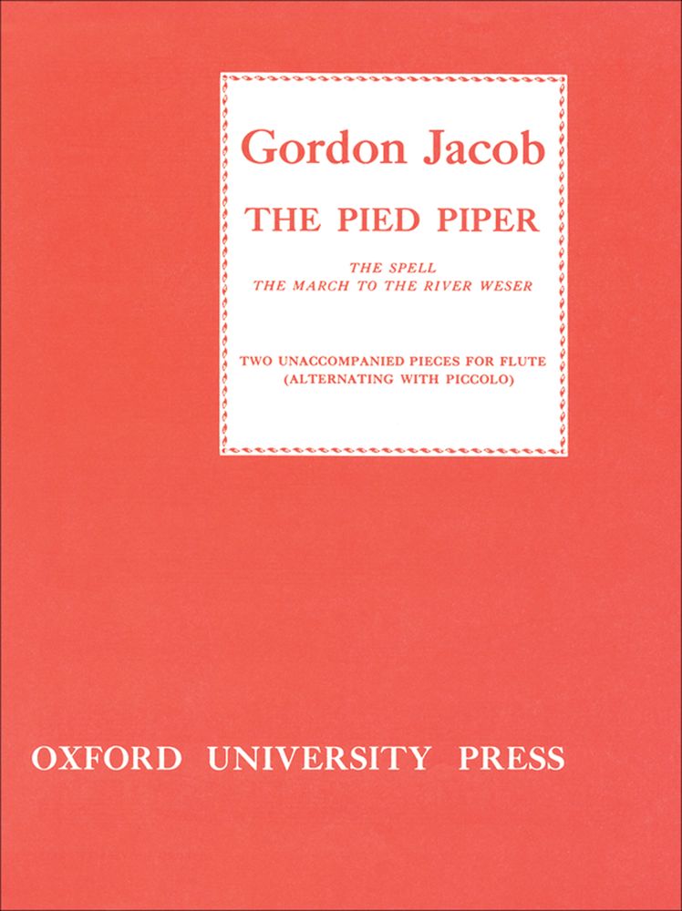 Gordon Jacob: The Pied Piper: Flute: Instrumental Work