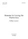 Libby Larsen: Reasons For Loving The Harmonica: Mixed Choir: Vocal Score