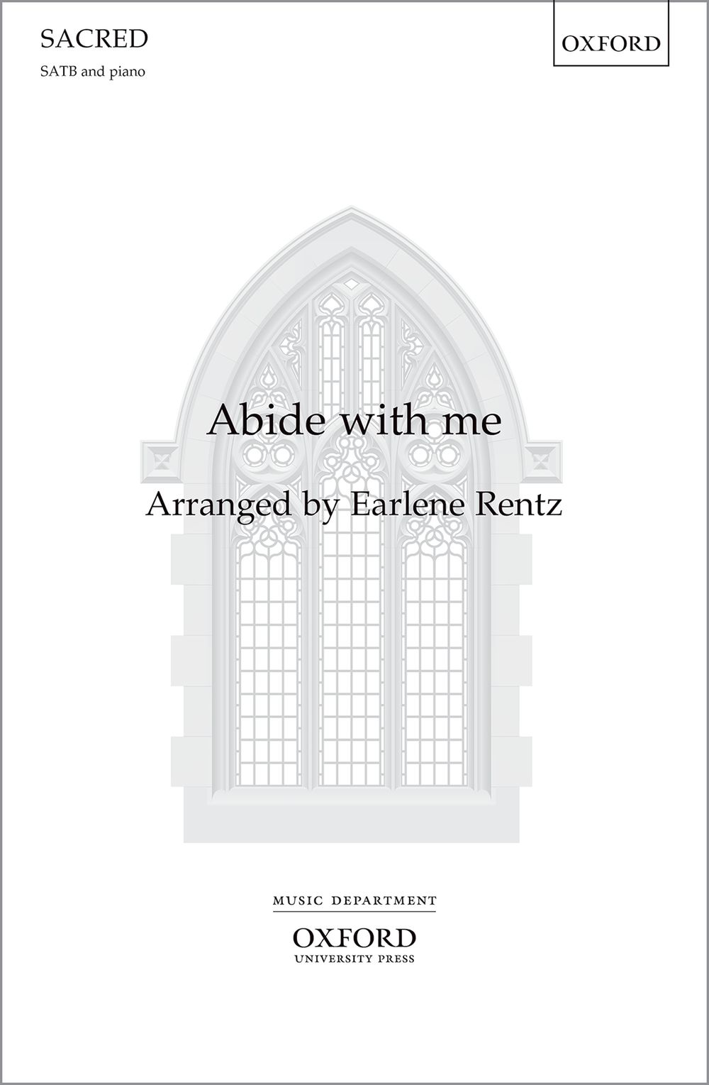 William Henry Monk: Abide With Me: Mixed Choir: Vocal Score