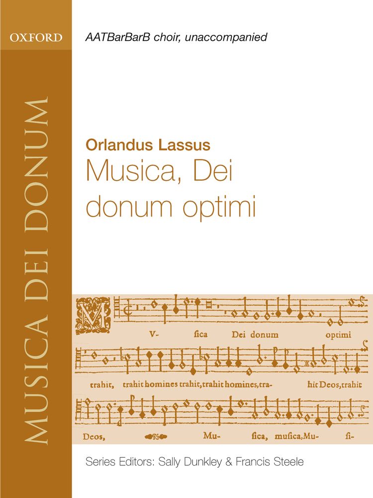 Orlando di Lasso: Musica  Dei donum optimi: Mixed Choir: Vocal Score