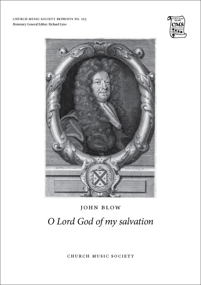 John Blow: O Lord God of my salvation: Mixed Choir: Vocal Score
