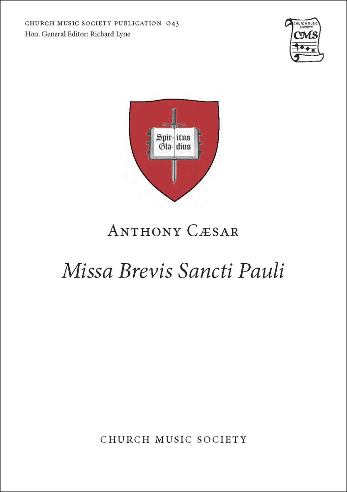 Anthony Caesar: Missa Brevis Sancti Pauli: Mixed Choir: Vocal Score