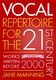 Jane Manning: Vocal Repertoire for the Twenty-First Century: Reference