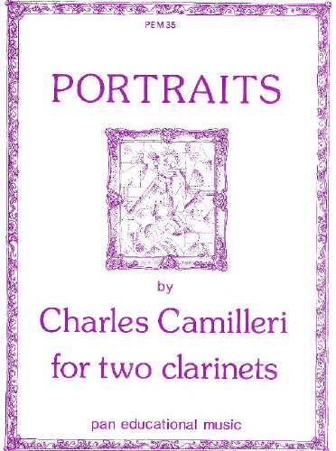 Charles Camilleri: Portraits: Clarinet Duet: Instrumental Work