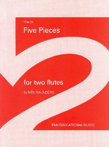 Neil Saunders: Five Pieces: Flute Duet: Instrumental Album