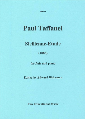 Paul Taffanel: Sicilienne-Etude: Flute: Instrumental Album
