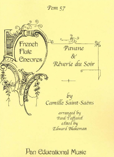 Camille Saint-Saëns: Pavane And Reverie Du Soir: Flute: Instrumental Album