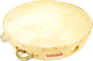 10 Inch Tambourine: Percussion