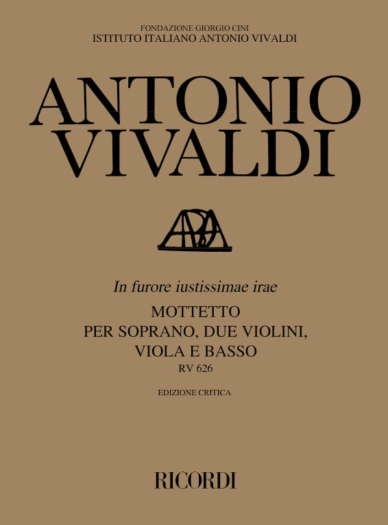 Antonio Vivaldi: In Furore Justissimae Irae Rv 626: Opera