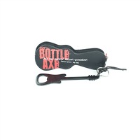 Bottle Axe: Bottle Opener/Key Fob (Black): Kitchenware